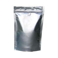 Ziplock silver aluminum foil bag/ heat seal vacuum packing bag